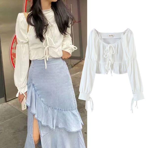 women's blouses & shirts new fashion women patchwork lacing square collar chiffon shirt bowknot long sleeve chiffon shirt casual l, White
women's blouses & shirts new fashion women patchwork lacing square collar chiffon shirt bowknot long sleeve chiffon shirt casual l, White