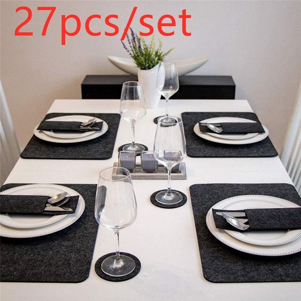 mats & pads placemat table mat tableware pad absorbent heat insulation non-slip thick non-woven dark gray
mats & pads placemat table mat tableware pad absorbent heat insulation non-slip thick non-woven dark gray