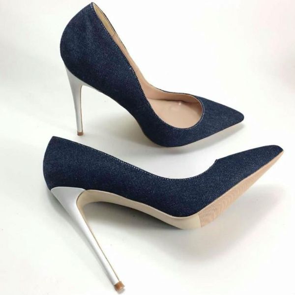 dress shoes keshangjia denim high heels women pumps 2021 summer pointed toe blue footwear stiletto party, Black
dress shoes keshangjia denim high heels women pumps 2021 summer pointed toe blue footwear stiletto party, Black