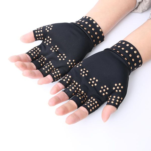 five fingers gloves arthritis therapy relief pressure pain heal joints magnetic support hand massager glove, Blue;gray
five fingers gloves arthritis therapy relief pressure pain heal joints magnetic support hand massager glove, Blue;gray