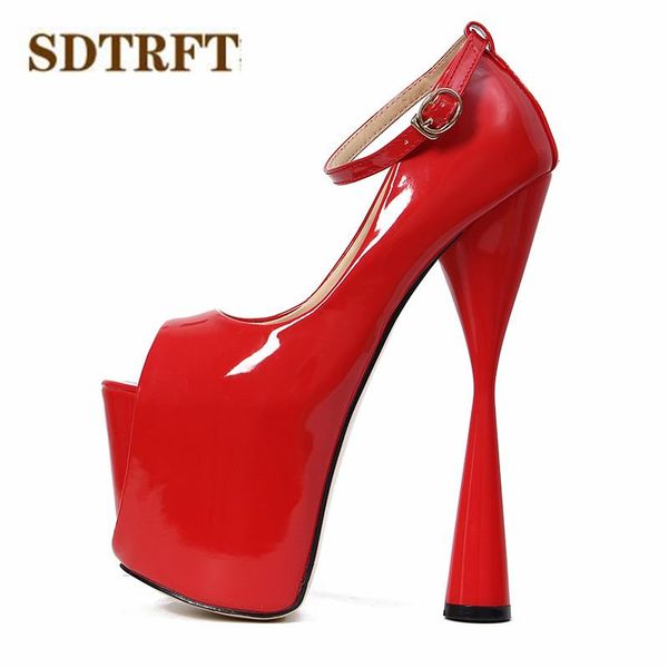 stilettos zapatos mujer summer open toe sandals 20cm thin high-heeled cosplay party shoes woman pumps eur:34-47 48 49 50 dress, Black
stilettos zapatos mujer summer open toe sandals 20cm thin high-heeled cosplay party shoes woman pumps eur:34-47 48 49 50 dress, Black