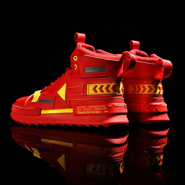 fashion red mens sneakers autumn leather casual designer shoes men high platform shoes male zapatillas hombre plataforma
fashion red mens sneakers autumn leather casual designer shoes men high platform shoes male zapatillas hombre plataforma