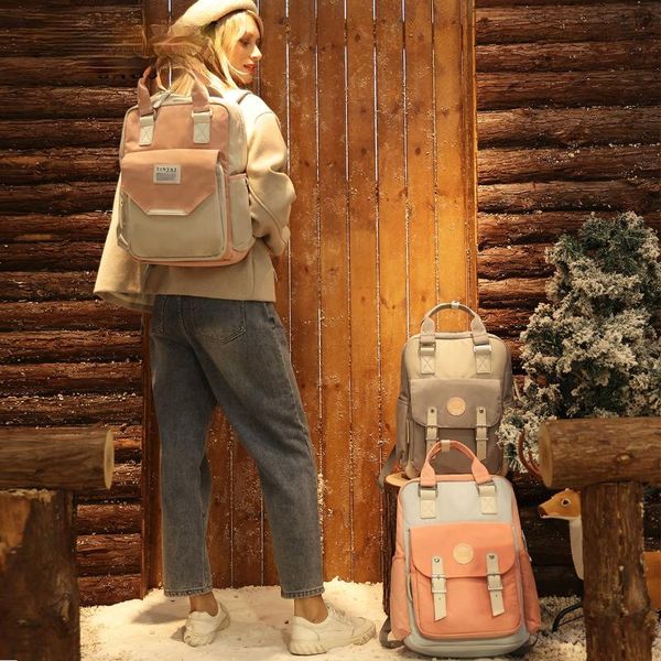 backpack candy women canvas waterproof feminina lap15 pink patchwork school backpacks bags for teenage girls 
backpack candy women canvas waterproof feminina lap15 pink patchwork school backpacks bags for teenage girls