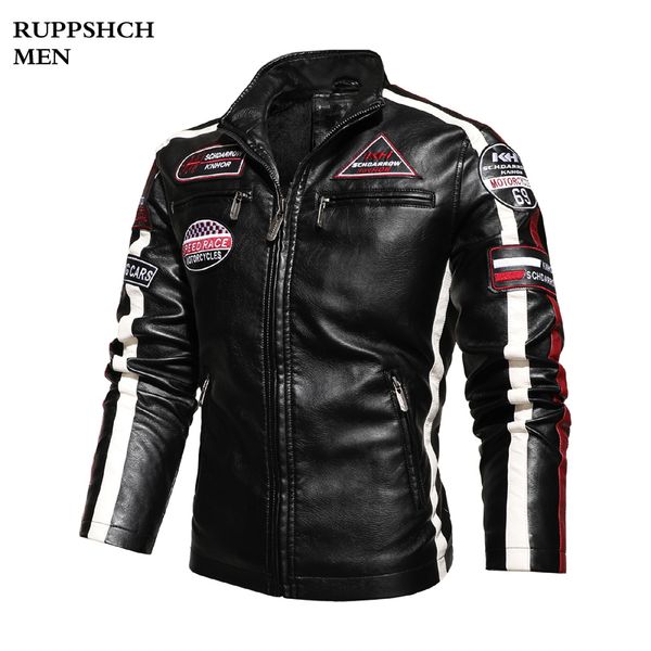 artificial leather men's et, wool warm coat, camouflage printing, busins ideal, motorcyclist, autumn and winter, 2021, Black
artificial leather men's et, wool warm coat, camouflage printing, busins ideal, motorcyclist, autumn and winter, 2021, Black