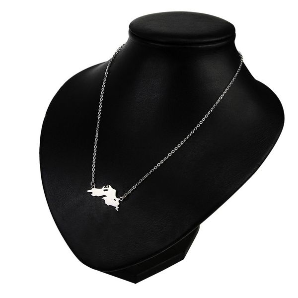 europe and the united states map of lake superior stainless steel pendant necklace, Silver
europe and the united states map of lake superior stainless steel pendant necklace, Silver