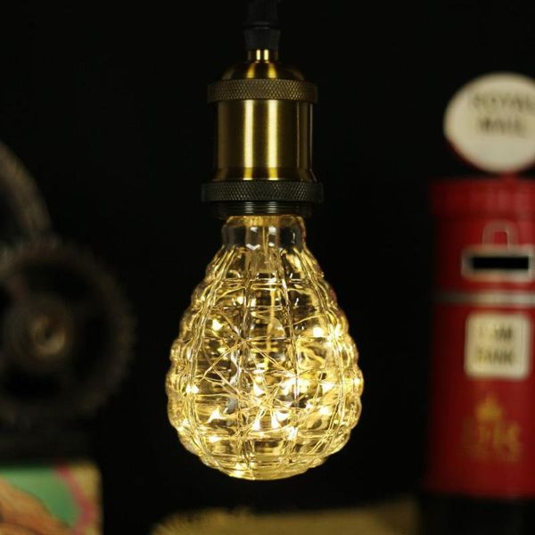 bulbs e27 led pinecones shape lamp copper wire lights bulb for coffee shop costume party
bulbs e27 led pinecones shape lamp copper wire lights bulb for coffee shop costume party