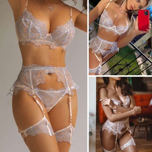 in stock women designer lingerie ladies sleepwear underwear lace embroidered complex craftsmanship self-portrait lace three-piece suit bodys, Black;red
in stock women designer lingerie ladies sleepwear underwear lace embroidered complex craftsmanship self-portrait lace three-piece suit bodys, Black;red
