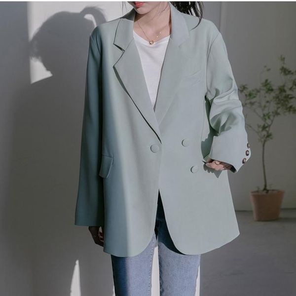 women's suits & blazers casual korean dress set student loose fashion elegant british style spring autumn giacca donna ladies clothes d, White;black
women's suits & blazers casual korean dress set student loose fashion elegant british style spring autumn giacca donna ladies clothes d, White;black