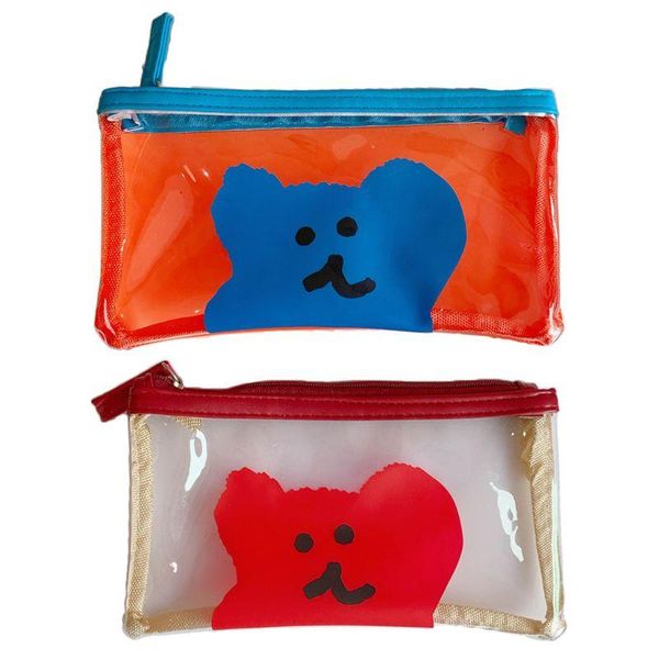 pencil bags kawaii cartoon bear bag transparent pen case kids gift cosmetic stationery pouch office school supplies
pencil bags kawaii cartoon bear bag transparent pen case kids gift cosmetic stationery pouch office school supplies