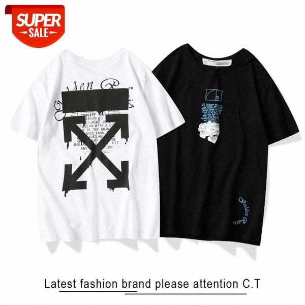 european and american tide brand off water drop arrow short-sleeved t-shirt ow religious letters casual round neck #cm9a, White;black
european and american tide brand off water drop arrow short-sleeved t-shirt ow religious letters casual round neck #cm9a, White;black