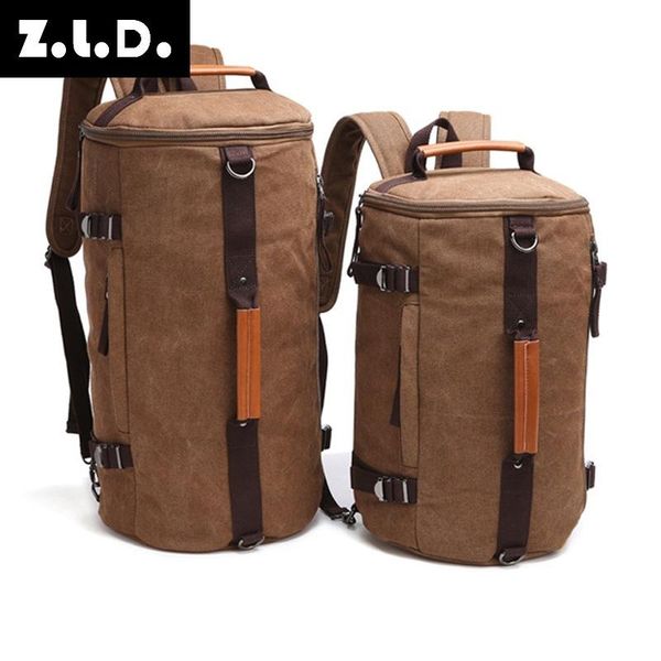 backpack z.l.d. men's cylindrical travel bag large-capacity slung portable weekend sports
backpack z.l.d. men's cylindrical travel bag large-capacity slung portable weekend sports