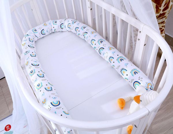 bedding sets ins detachable and washable children's printed rainbow crib, safe anti-collision guardrail around the bed, comforting long
bedding sets ins detachable and washable children's printed rainbow crib, safe anti-collision guardrail around the bed, comforting long