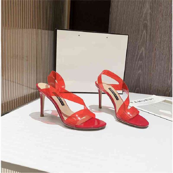 slippers 2021 summer stiletto heel transparent color fashion sandals banquet dress plus size custom women zyxl, Black
slippers 2021 summer stiletto heel transparent color fashion sandals banquet dress plus size custom women zyxl, Black