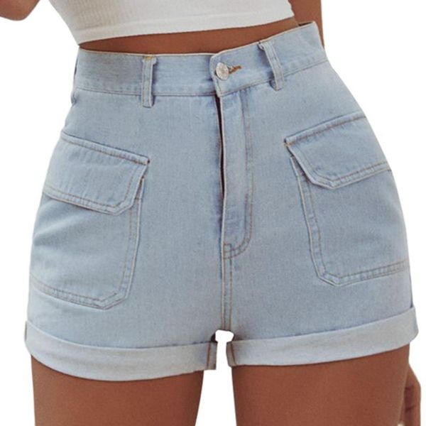 women's shorts button plus size jeans vintage high waist zipper short pants casual party trousers with pockets pantalones de mujer, White;black
women's shorts button plus size jeans vintage high waist zipper short pants casual party trousers with pockets pantalones de mujer, White;black
