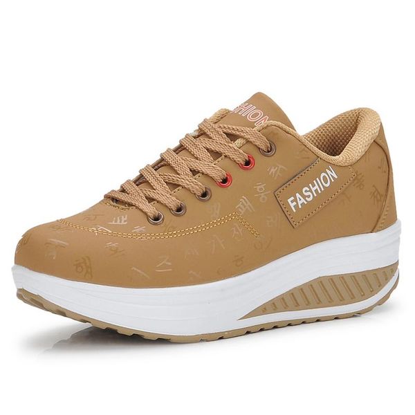 woman sport shoes autumn mesh breathable sneakers fashion rocking wedges platform heels size 35-42 dress, Black
woman sport shoes autumn mesh breathable sneakers fashion rocking wedges platform heels size 35-42 dress, Black