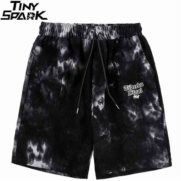 men hip hop streetwear corduroy shorts embroidery tie dye harajuku jogger summer track sweatpants 210806, White;black
men hip hop streetwear corduroy shorts embroidery tie dye harajuku jogger summer track sweatpants 210806, White;black