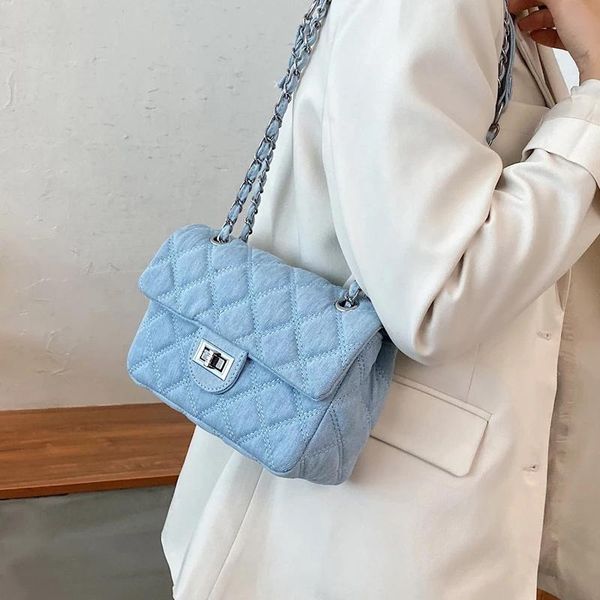 evening bags 2021 fashion chain shoulder women denim quilted bag female luxury handbags women's designer crossbody
evening bags 2021 fashion chain shoulder women denim quilted bag female luxury handbags women's designer crossbody