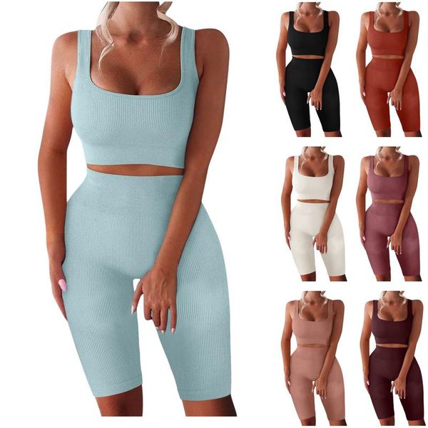 women's tracksuits summer two pieces set pants sets sport soild square collar and 2, Gray
women's tracksuits summer two pieces set pants sets sport soild square collar and 2, Gray