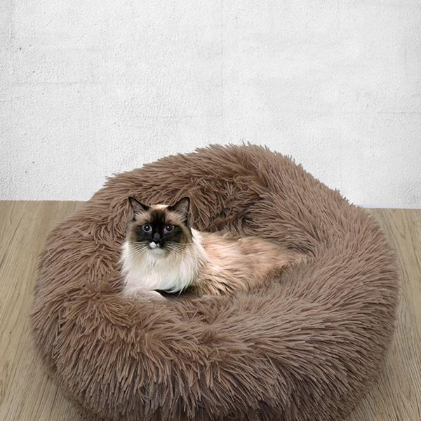 dog pet bed round cat winter warm house sleeping bag long plush super soft puppy cushion mat supplies mattress beds & furniture 
dog pet bed round cat winter warm house sleeping bag long plush super soft puppy cushion mat supplies mattress beds & furniture