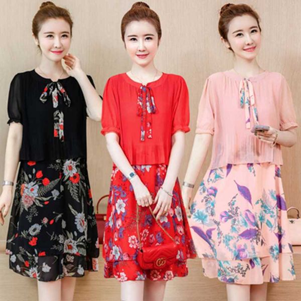 plus size dresses stitch chiffon floral 5xl large vintage casual robe spring summer clothes dress for women's 2021 sukienka sundress, Black
plus size dresses stitch chiffon floral 5xl large vintage casual robe spring summer clothes dress for women's 2021 sukienka sundress, Black