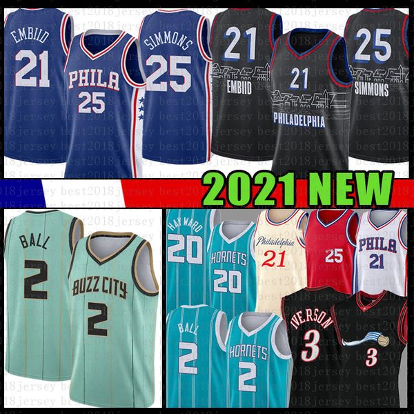 lamelo 2 ball basketball jersey gordon 20 hayward men's youth kid's joel 21 embiid ben 25 simmons black allen 3 iverson julius 6 e, Black;red
lamelo 2 ball basketball jersey gordon 20 hayward men's youth kid's joel 21 embiid ben 25 simmons black allen 3 iverson julius 6 e, Black;red