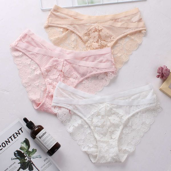 breathable lace underwear women's low waist cotton crotch hip lifting large size fun out, Black;white
breathable lace underwear women's low waist cotton crotch hip lifting large size fun out, Black;white
