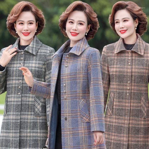 women's wool & blends 2021 autumn winter women fashion chic plaid coat casual windbreaker outwear pocket single breasted overcoat 5xl p, Black
women's wool & blends 2021 autumn winter women fashion chic plaid coat casual windbreaker outwear pocket single breasted overcoat 5xl p, Black