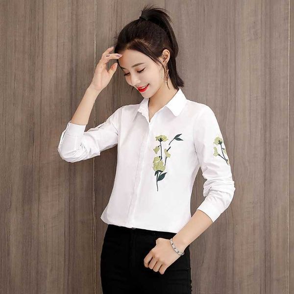 fashion womens and blouses long sleeve 3xl plus size women shirts floral embroidery blouse shirt 210601, White
fashion womens and blouses long sleeve 3xl plus size women shirts floral embroidery blouse shirt 210601, White