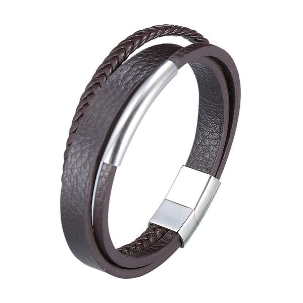punk stainless steel men charm bracelet multi-layer bangle leather braid magnet clasp jewelry gift bb1005 bracelets, Golden;silver
punk stainless steel men charm bracelet multi-layer bangle leather braid magnet clasp jewelry gift bb1005 bracelets, Golden;silver