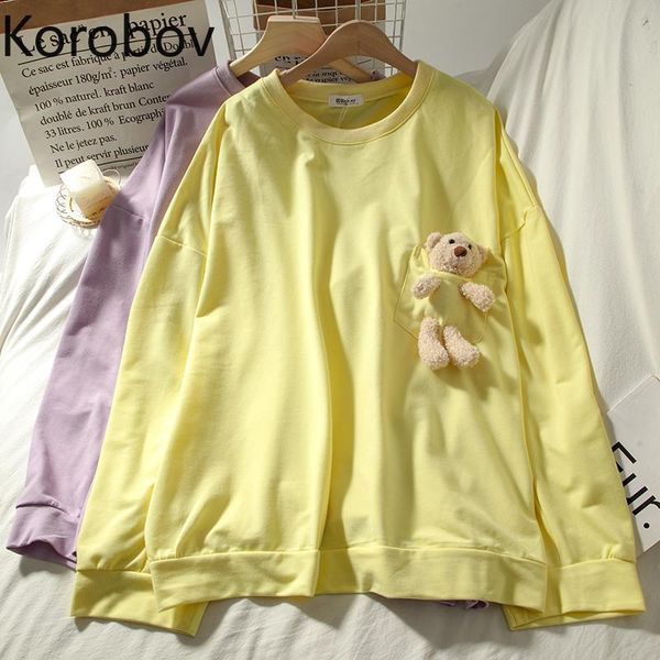 women's hoodies & sweatshirts korobov korea preppy style women vintage o neck long sleeve female autumn chic cartoon hoodie top, Black
women's hoodies & sweatshirts korobov korea preppy style women vintage o neck long sleeve female autumn chic cartoon hoodie top, Black