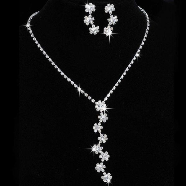 earrings & necklace silver plated inspired celebrity cz crystal charm flower wedding bridal jewelry set long sets
earrings & necklace silver plated inspired celebrity cz crystal charm flower wedding bridal jewelry set long sets