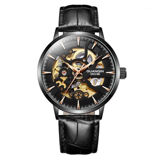 guanqin business automatic watch men mechanical skeleton tourbillon clock luxury brand waterproof relogio masculino wristwatches, Slivery;brown
guanqin business automatic watch men mechanical skeleton tourbillon clock luxury brand waterproof relogio masculino wristwatches, Slivery;brown