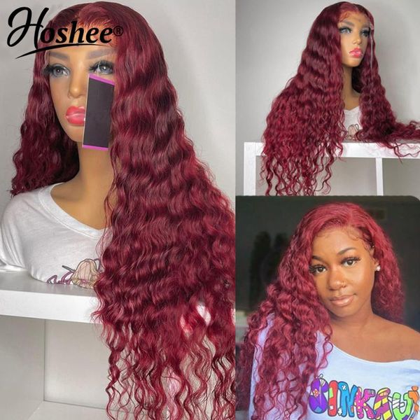 burgundy lace front wig 99j curly human hair brazilian wigs for women hd transparent 200% full, Black;brown
burgundy lace front wig 99j curly human hair brazilian wigs for women hd transparent 200% full, Black;brown
