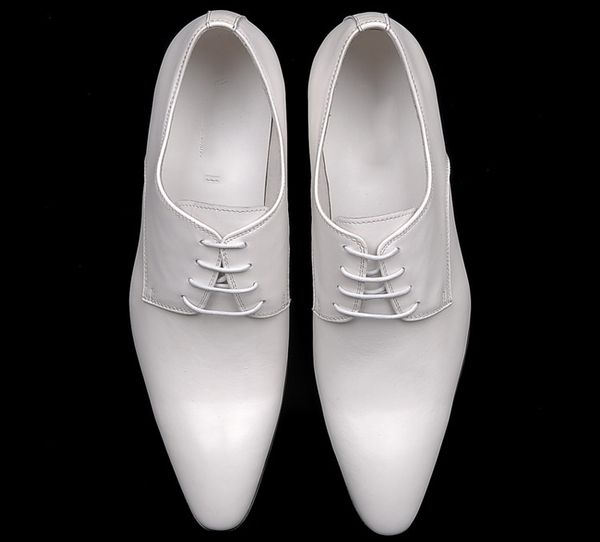 luxury dress shoes men designer shoes oxford genuine leather white fashion lace-up business wedding shoes, Black
luxury dress shoes men designer shoes oxford genuine leather white fashion lace-up business wedding shoes, Black