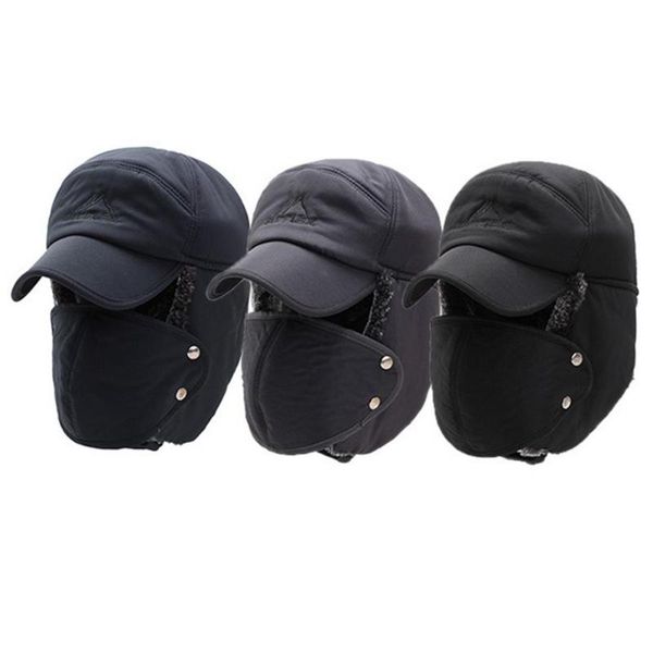 windproof warm trapper hat durable waterproof soft comfortable with removable masks for cycling caps &, Black
windproof warm trapper hat durable waterproof soft comfortable with removable masks for cycling caps &, Black