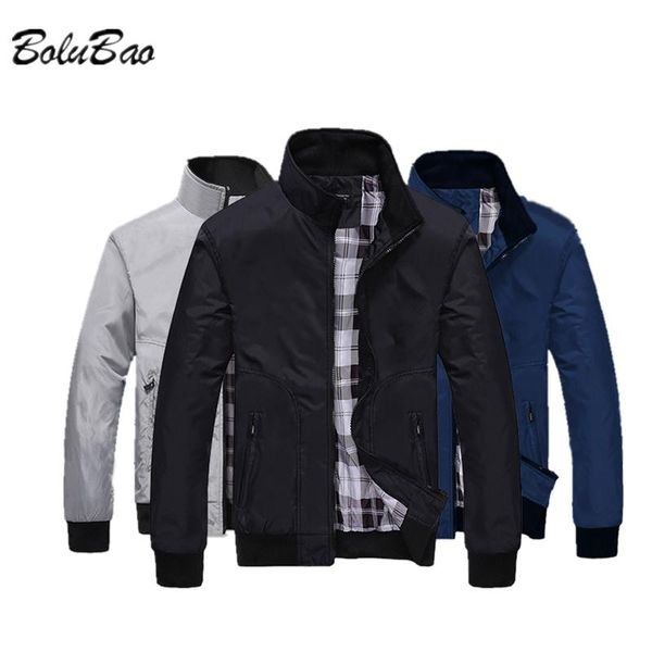 men's jackets bolubao men spring autumn fashion jacket stand collar solid color zipper slim casual coat, Black;brown
men's jackets bolubao men spring autumn fashion jacket stand collar solid color zipper slim casual coat, Black;brown