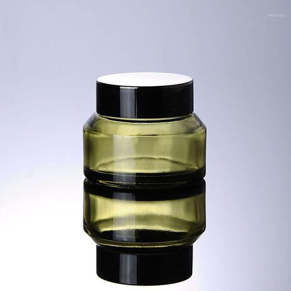 storage bottles & jars 15g 30g green empty glass facial cream jar pots high grade cosmetic container black lid bottle travel packing 10pcs/l
storage bottles & jars 15g 30g green empty glass facial cream jar pots high grade cosmetic container black lid bottle travel packing 10pcs/l