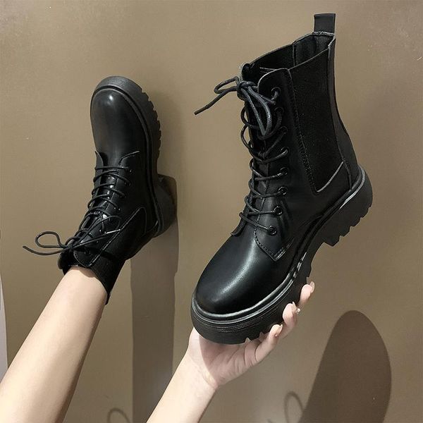 boots 2021 spring autumn ankle women round toe lace up shoes for woman fashion motorcycle casual women's short, Black
boots 2021 spring autumn ankle women round toe lace up shoes for woman fashion motorcycle casual women's short, Black