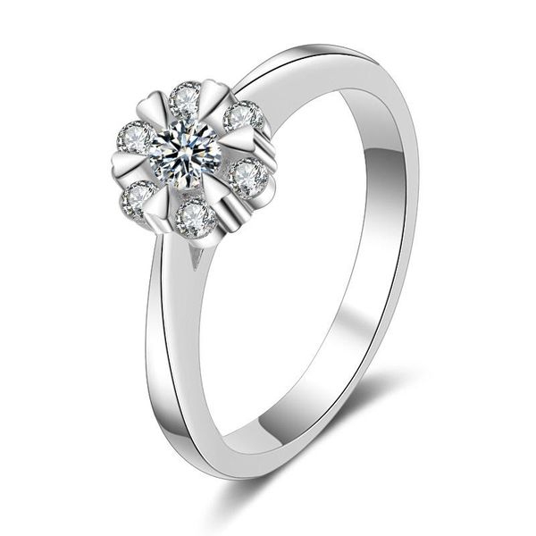 cluster rings romantic women ring s925 standard size simple samll flower engagement birthday gift for lover high-end led jewelry box, Golden;silver
cluster rings romantic women ring s925 standard size simple samll flower engagement birthday gift for lover high-end led jewelry box, Golden;silver