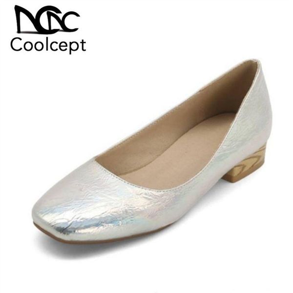 dress shoes coolcept spring women pumps thick heels round toe loafers slip on shallow low heel office lady size 32-45, Black
dress shoes coolcept spring women pumps thick heels round toe loafers slip on shallow low heel office lady size 32-45, Black