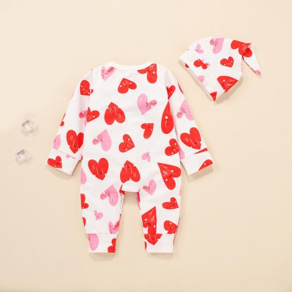 love heart printing rompers born infant baby boys girls valentines romper+hat outfits children suit ubranka dla niemowlat jumpsuits, Blue
love heart printing rompers born infant baby boys girls valentines romper+hat outfits children suit ubranka dla niemowlat jumpsuits, Blue