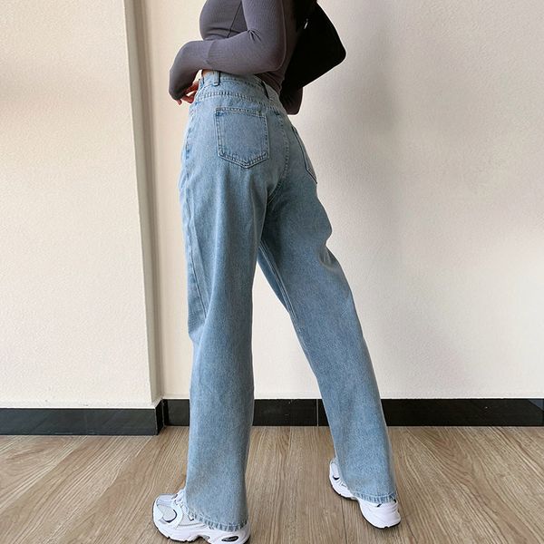 2021goplus jeans women wide leg pants mom femme black blue jeans high waist woman trousers 2021 pantalones spodnie damskie c10796
2021goplus jeans women wide leg pants mom femme black blue jeans high waist woman trousers 2021 pantalones spodnie damskie c10796