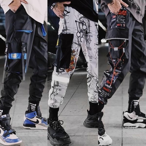women's pants & capris hip hop streetwear women cool print high waist jogger pockets womens japan autumn fashions dance trousers female, Black;white
women's pants & capris hip hop streetwear women cool print high waist jogger pockets womens japan autumn fashions dance trousers female, Black;white