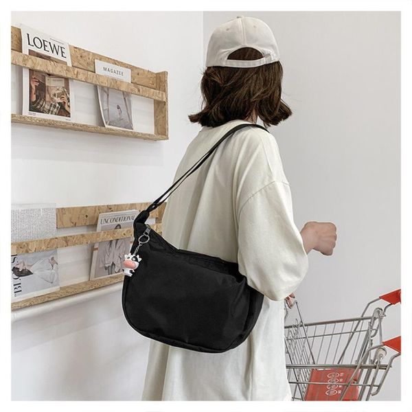 evening bags fashion nylon messenger bag ladies lightweight small shoulder underarm all-match solid color one-shoulder canvas 
evening bags fashion nylon messenger bag ladies lightweight small shoulder underarm all-match solid color one-shoulder canvas