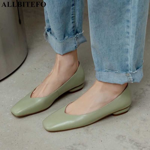 allbitefo genuine leather low-heeled comfortable party women shoes square toe thick heels women heels shoes 210611, Black
allbitefo genuine leather low-heeled comfortable party women shoes square toe thick heels women heels shoes 210611, Black