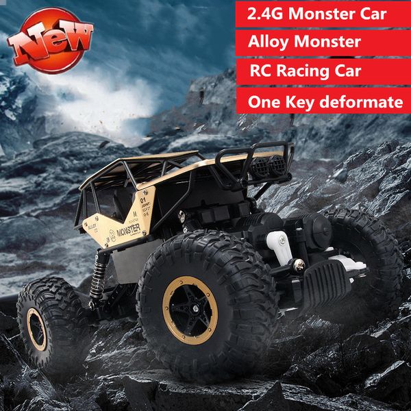 all alloy rc car toy model 2.4g 4wd bigfoot remote control rc racing car climb off-road vehicle one key deformation toy kid gift
all alloy rc car toy model 2.4g 4wd bigfoot remote control rc racing car climb off-road vehicle one key deformation toy kid gift
