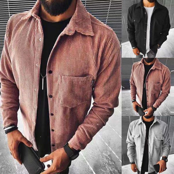 men's jackets casual cardigan solid color wool long sleeve coat lapel button shirt plus size blouse outwear comfortable breathable, Black;brown
men's jackets casual cardigan solid color wool long sleeve coat lapel button shirt plus size blouse outwear comfortable breathable, Black;brown