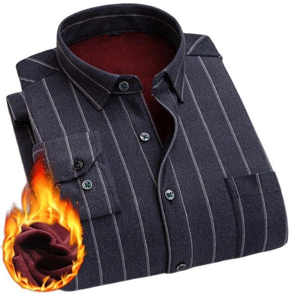 men's casual shirts men flannel thicken plus velvet business long sleeve warm shirt winter office daily 100%cotton striped, White;black
men's casual shirts men flannel thicken plus velvet business long sleeve warm shirt winter office daily 100%cotton striped, White;black