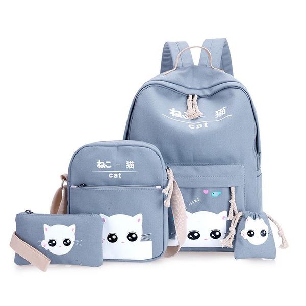 backpack fashion 4 pcs/set women coke cup school bags canvas female travel rucksack for girls teenage ladies bag set
backpack fashion 4 pcs/set women coke cup school bags canvas female travel rucksack for girls teenage ladies bag set