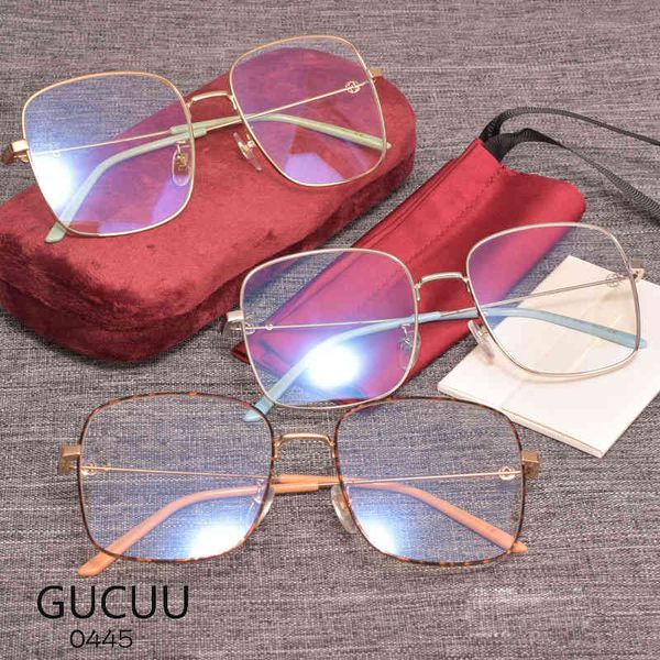75% off high version new family gg0445 large square flat light star same fashion glasses frame, White;black
75% off high version new family gg0445 large square flat light star same fashion glasses frame, White;black